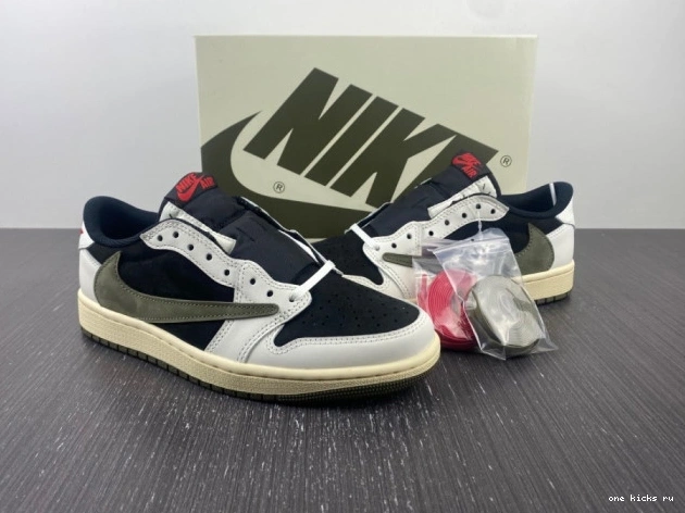 Onekick Jordan Jordan Olive Travis DZ4137-106 Air Scott x Air 1 Low Retro OG 0527